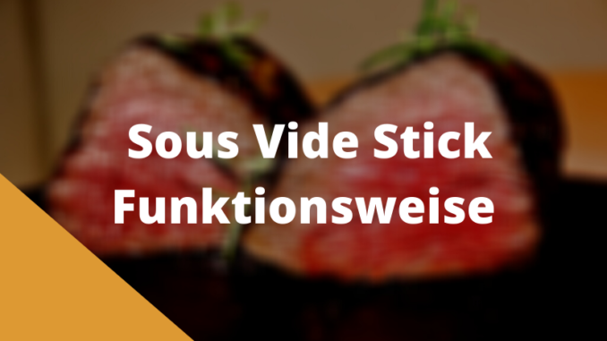 Sous Vide Stick Funktionsweise